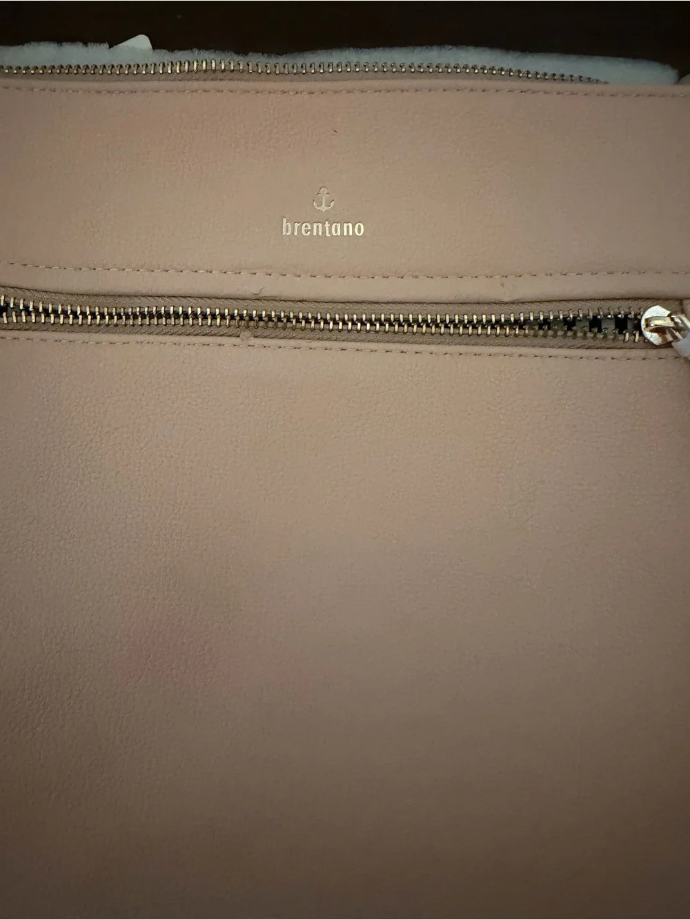 Brentano Vegan Leather Crossbody Handbag. NWT